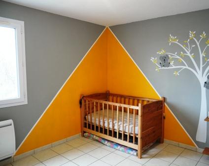 Peinture d'une chambre d'enfant